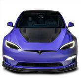 TESLA MODEL S PLAID AERO HOOD CARBON FIBER